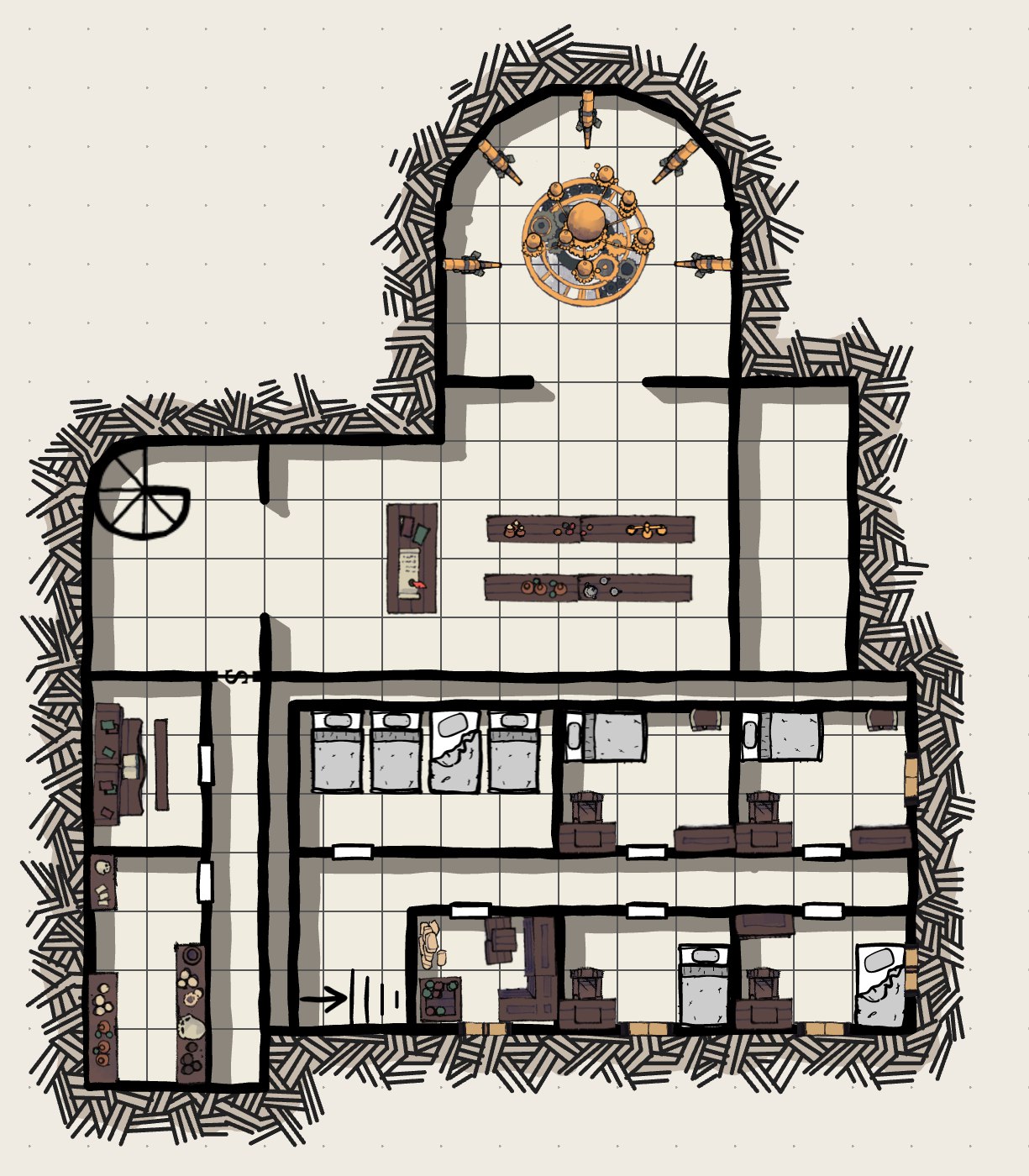 Врата Сескера. Этаж 3.jpg